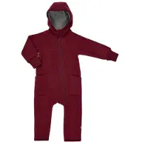 Disana - Kid's Zipp-Overall - Mono size 98/104, rojo