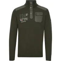 FQ1924 Jersey 'ERLONG' verde oscuro / blanco
