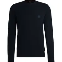 BOSS para hombre. 50527583 Jersey Kanovano negro (L), Casual, Poliéster, outlet 2026.
