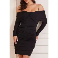 Guess Marciano By Giselle Dress Jet Black Talla: 40 | Mini Vestidos Outlet | Mujer | Negro