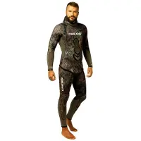 Cressi Traje Húmedo De Pesca Submarina Seppia 3.5 Mm