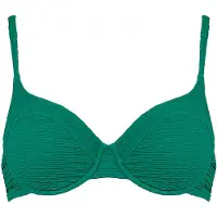 Watercult - Women's Bikini Top Solid Crush 3 - Parte superior de bikini size 38 - Cup C, verde