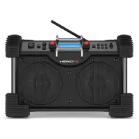 Perfectpro ROCK HART, portátil, digital, DAB+, FM, 87,5 - 108 MHz, 174,928 - 239,2 MHz, 45 W