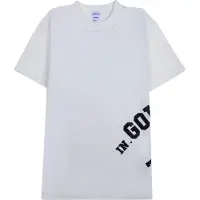 In Gold We Trust The Screw Teewhite Talla: XXL | Camisetas de Seda Outlet | Unisex | Blanco