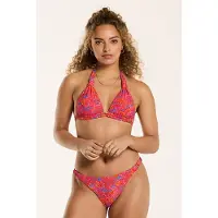 Shiwi Ladies Bibi Bikini Set Coloured Paisley Rio Red Paisley Talla: 38 | Bikinis Outlet | Mujer | Rojo