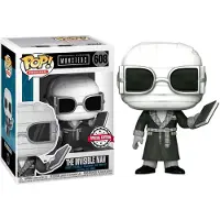 Funko POP! Figura Exclusiva En Blanco Y Negro Del Hombre Invisible De Universal Monsters