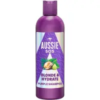 Aussie Champú Tonificante S.o.s Blonde &amp; Hydrate Purple 300ml