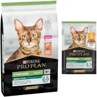 Purina Comida Para Gatos Adultos Esterilizados Con Salmón Pro Plan 10kg