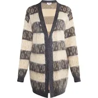 Usha Cárdigan beige / antracita