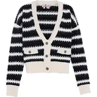 Nascita Cárdigan negro / blanco