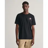 Gant Camiseta negro