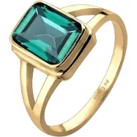 Elli Anillo oro / esmeralda