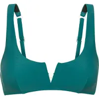 LASCANA Top de bikini azul cian