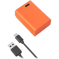 SmallRig 4967 EN-EL25 USB-C Batería recargable para cámara naranja