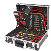 Now Kit de herramientas de 105 piezas en estuche de aluminio