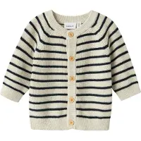 Name it Cárdigan 'NBMMast' negro / offwhite