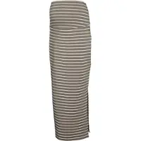 Mamalicious Falda 'MLEVA' marrón moteado / blanco