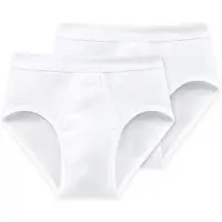 Schiesser Braga negro / blanco
