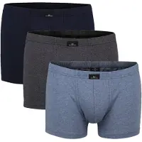 Götzburg Calzoncillo boxer azul / gris oscuro / negro