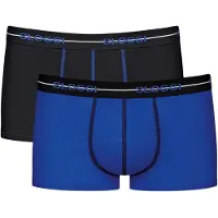 Sloggi Calzoncillo boxer azul oscuro / negro / blanco