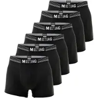 Mustang Calzoncillo boxer negro / blanco