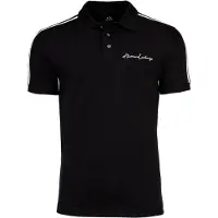Armani Exchange para hombre. 8NZFSGZJ81Z1200 Polo liso negro (L), Casual, Algodón, Manga corta, outlet 2026.