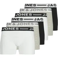 Jack & jones Junior Calzoncillo gris claro / gris moteado / negro / blanco