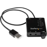 StarTech.com Adaptador Tarjeta De Sonido Usb Con Audio Spdif