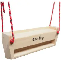 Crafty Climbing - Hangboard Ruby - Tabla de entrenamiento size 220 x 72 x 37 mm, ruby
