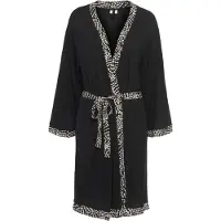 LASCANA Bata para casa ecru / negro