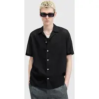 AllSaints Forge Shirt Faded Black Talla: L | Camisas Casuales Outlet | Hombre | Negro