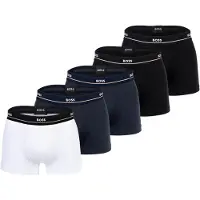 BOSS Calzoncillo boxer 'Essential' navy / azul cobalto / negro / blanco