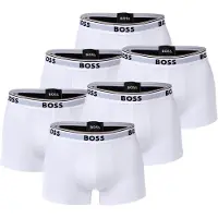 BOSS Calzoncillo boxer gris / negro / blanco
