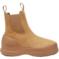 Moon Boot - Botas y botines mujer - Luna Chelsea Suede Sand de Cuero - Talla 38 - Marrón