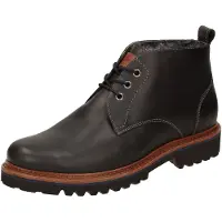 Sioux Botas 'Stiefeletten/Boot Herren 383 32 Echtleder in schwarz' negro