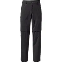 Vaude - Farley Stretch Zip Off Pants II - Pantalones desmontables size 60 - Short, gris