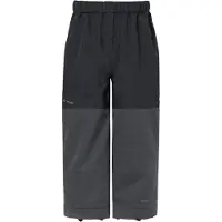 Vaude - Kid's Caprea Rain Pants - Pantalones impermeables size 92, gris/negro
