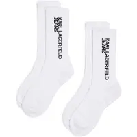 Karl lagerfeld JEANS Calcetines negro / blanco