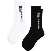 Karl lagerfeld JEANS Calcetines negro / blanco
