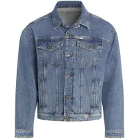 GUESS Chaqueta de entretiempo azul denim