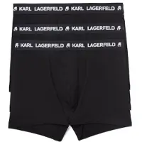 Karl Lagerfeld Calzoncillo boxer negro / blanco