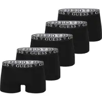 GUESS Calzoncillo boxer negro / blanco
