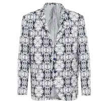 Daniel Hills Chaqueta saco negro / blanco