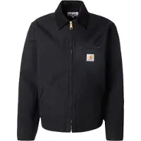 Carhartt WIP - Chaquetas - Detroit Jacket Black / Black Rinsed de Algodón - Talla M - Negro