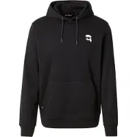 Karl Lagerfeld Sudadera gris oscuro / negro / blanco