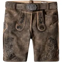 Stockerpoint Pantalón tradicional 'Edgar' marrón oscuro