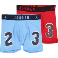 Jordan Calzoncillo azul claro / rojo / negro