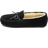 Gooce Mocasines 'Anchorage' beige / negro