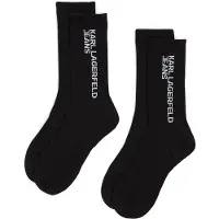 Karl lagerfeld JEANS Calcetines negro / blanco