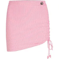 Karl Lagerfeld Ikon Stripe Mini Adjst Pareo White-pink Stripe Talla: M | Bikinis Outlet | Mujer | Blanco